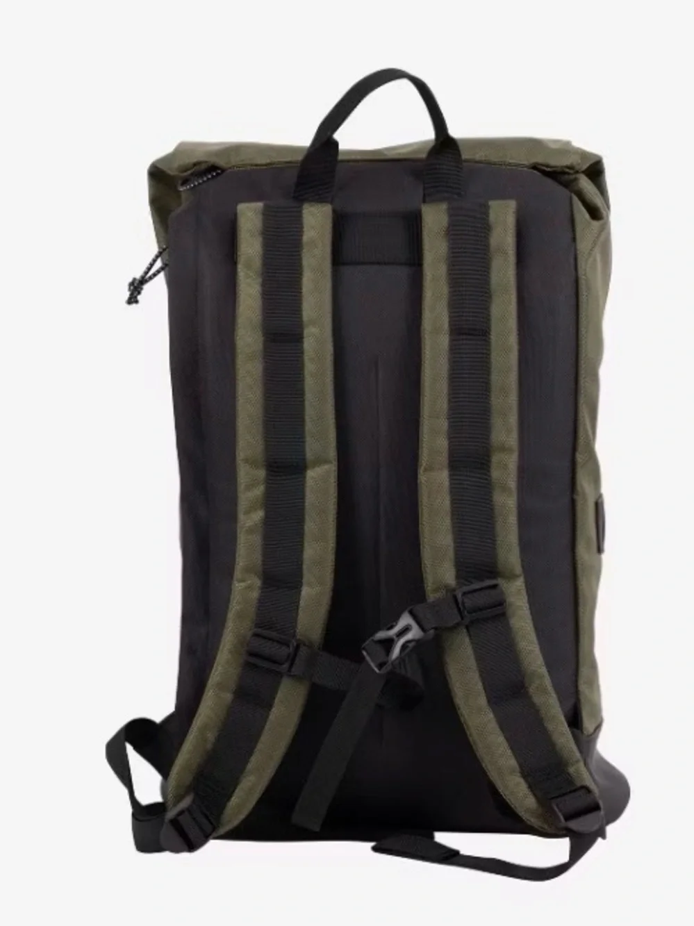 X Ray Rucksack Canvas Backpack Dark Olive Green